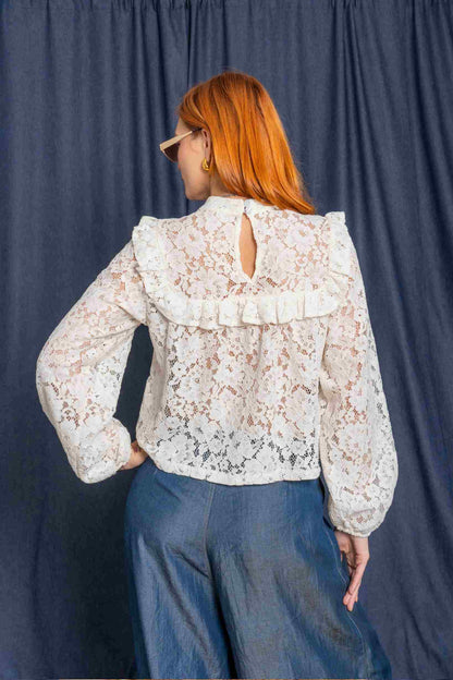 BLUSA ENCAJE B-C 8197