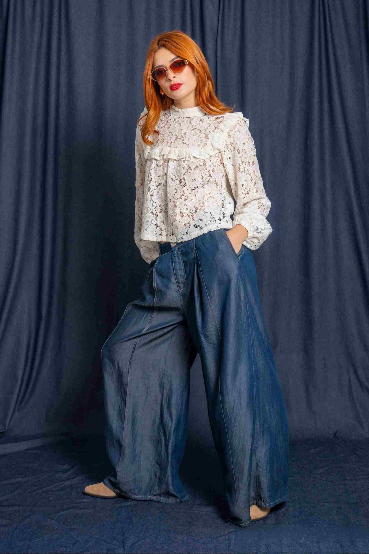 BLUSA ENCAJE B-C 8197