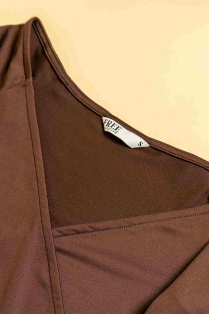 BLUSA ESCOTE EN V MANGA LARGA G-F 7457