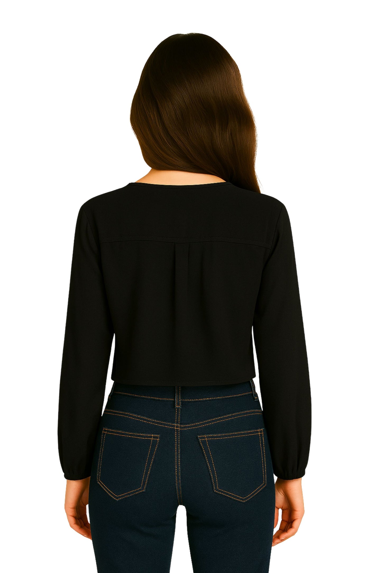 BH BLUSA FLUIDA CORTA 6884