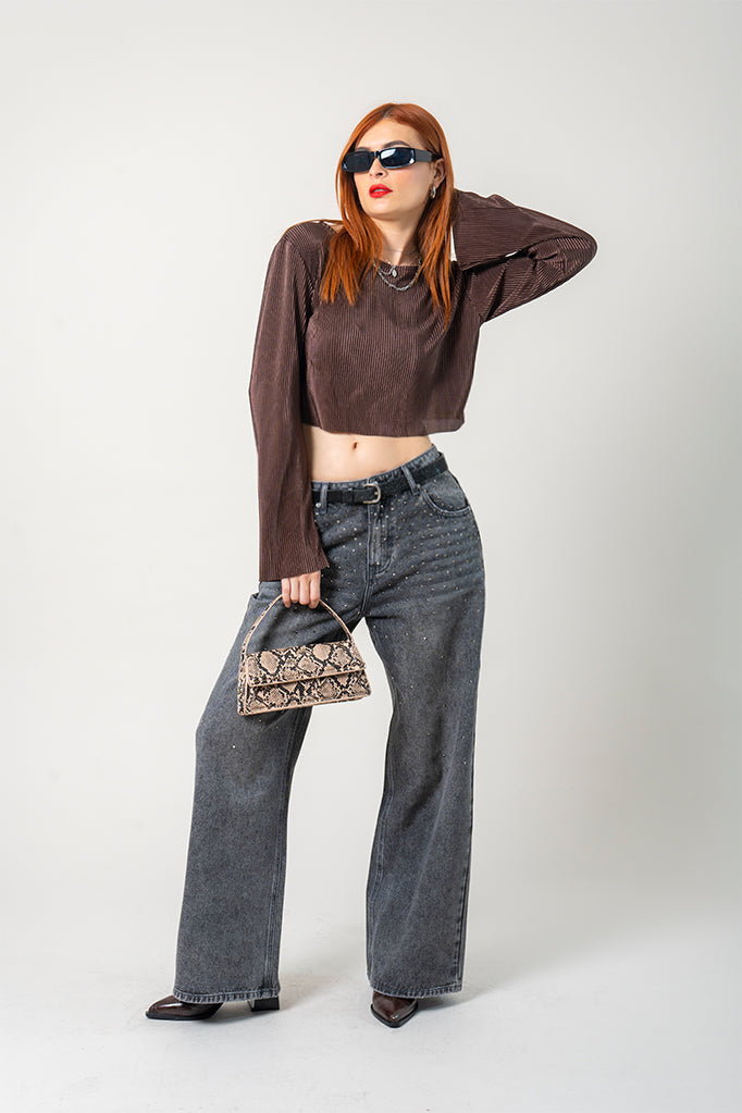 BLUSA PLISADA G-C 8190