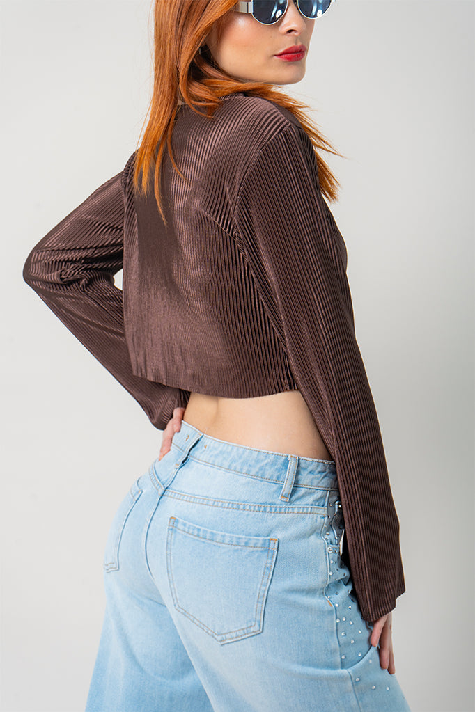 BLUSA PLISADA G-C 8190