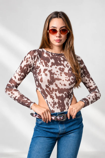 BH BODY MESH COW 8152