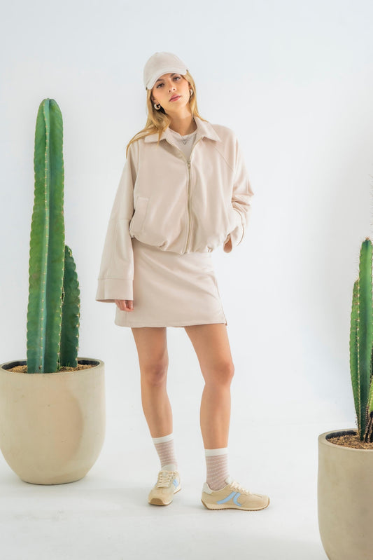 BH BOMBER EFECTO GAMUZADO 7657