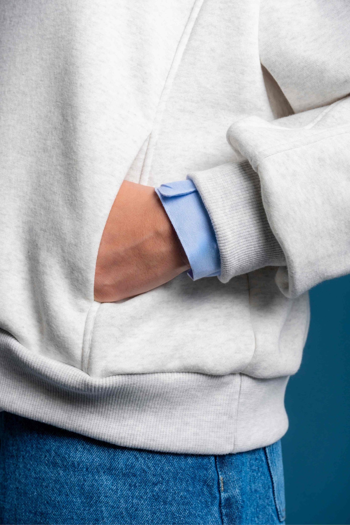 BUZO CUELLO REDONDO OVERSIZE 8037