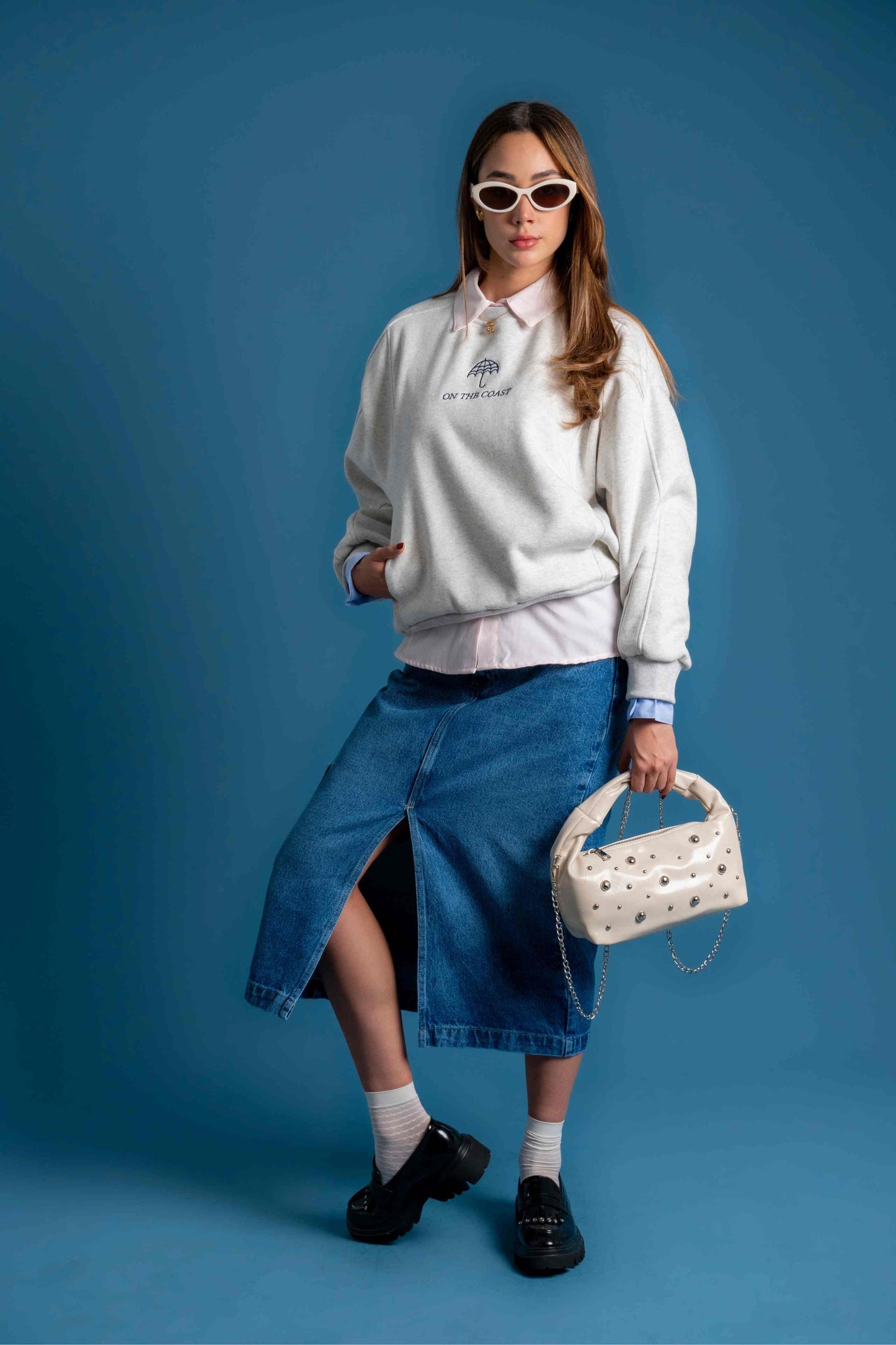 BUZO CUELLO REDONDO OVERSIZE 8037