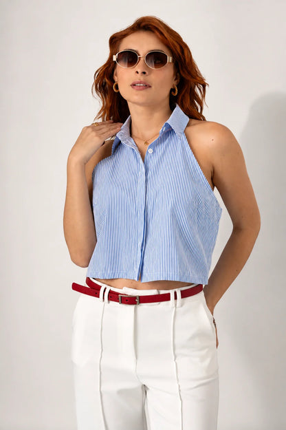 BH CAMISA HALTER 8096