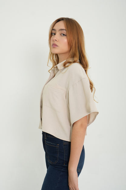 BH CAMISA MANGA CORTA FLUIDA 6885
