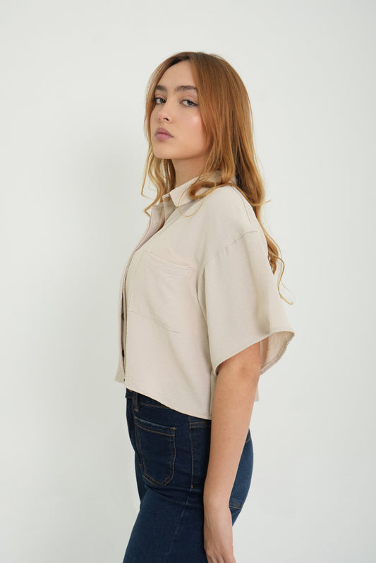 BH CAMISA MANGA CORTA FLUIDA 6885