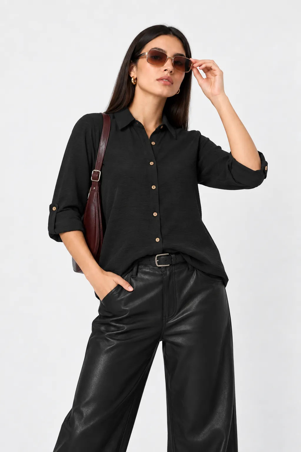 BH CAMISA MANGA LARGA FLUIDA 6881