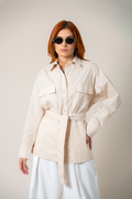 BH CAMISA POPELINA CINTURON 8539.
