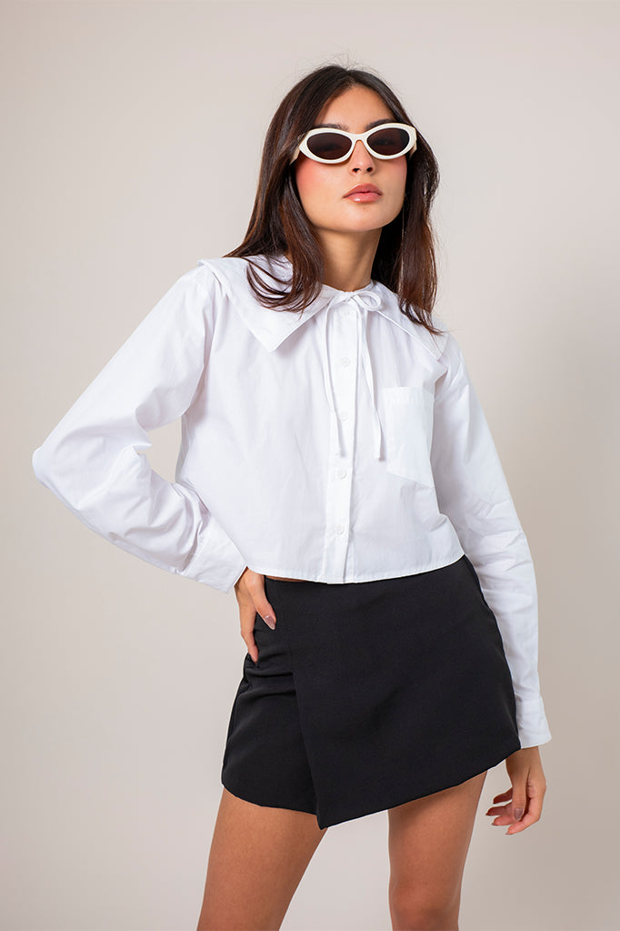 BH CAMISA POPELINA MAXI CUELLO 8536 E-F.