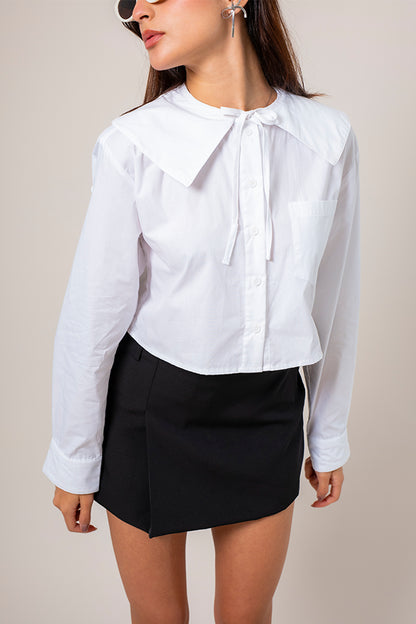 BH CAMISA POPELINA MAXI CUELLO 8536 E-F.