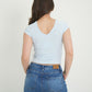 BH CAMISETA RIB ESCOTE EN V 6700
