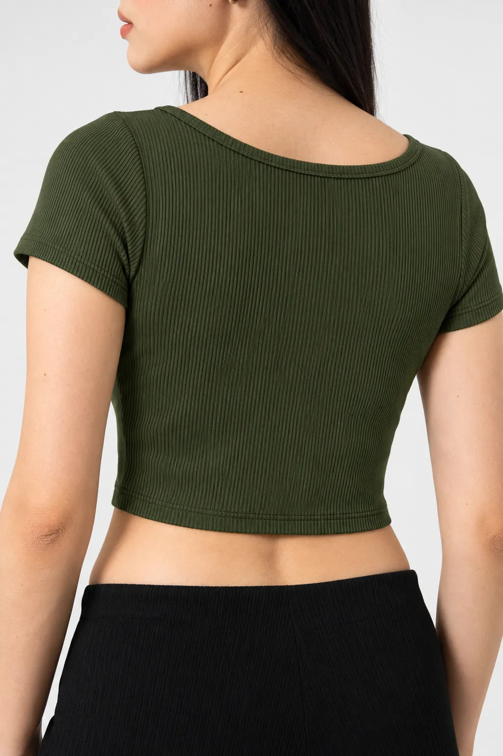 BH CAMISETA RIB ESCOTE REDONDO 6695