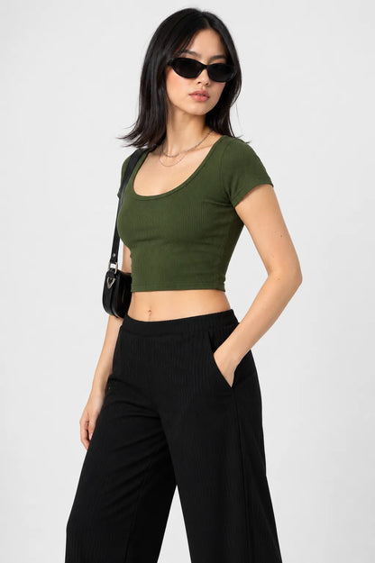 BH CAMISETA RIB ESCOTE REDONDO 6695