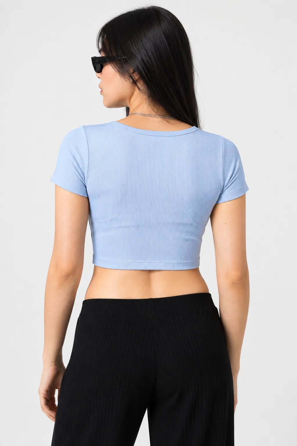 BH CAMISETA RIB ESCOTE REDONDO 6695