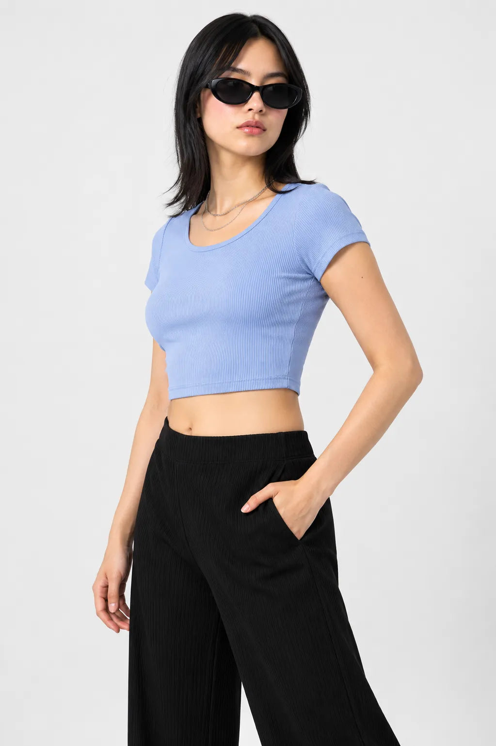 BH CAMISETA RIB ESCOTE REDONDO 6695