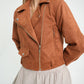 BH CHAQUETA BIKER EFECTO GAMUZADO 6855