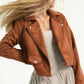 BH CHAQUETA BIKER EFECTO GAMUZADO 6855