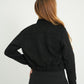 BH CHAQUETA BOMBER EFECTO GAMUZADO 6856