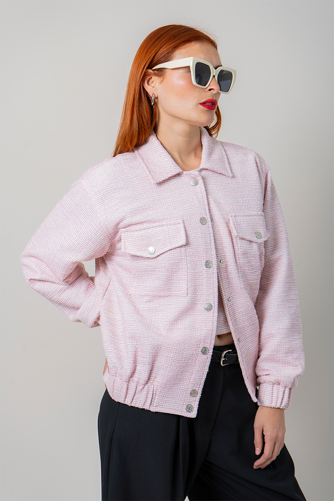 BH CHAQUETA BOMBER TWEED 8492.