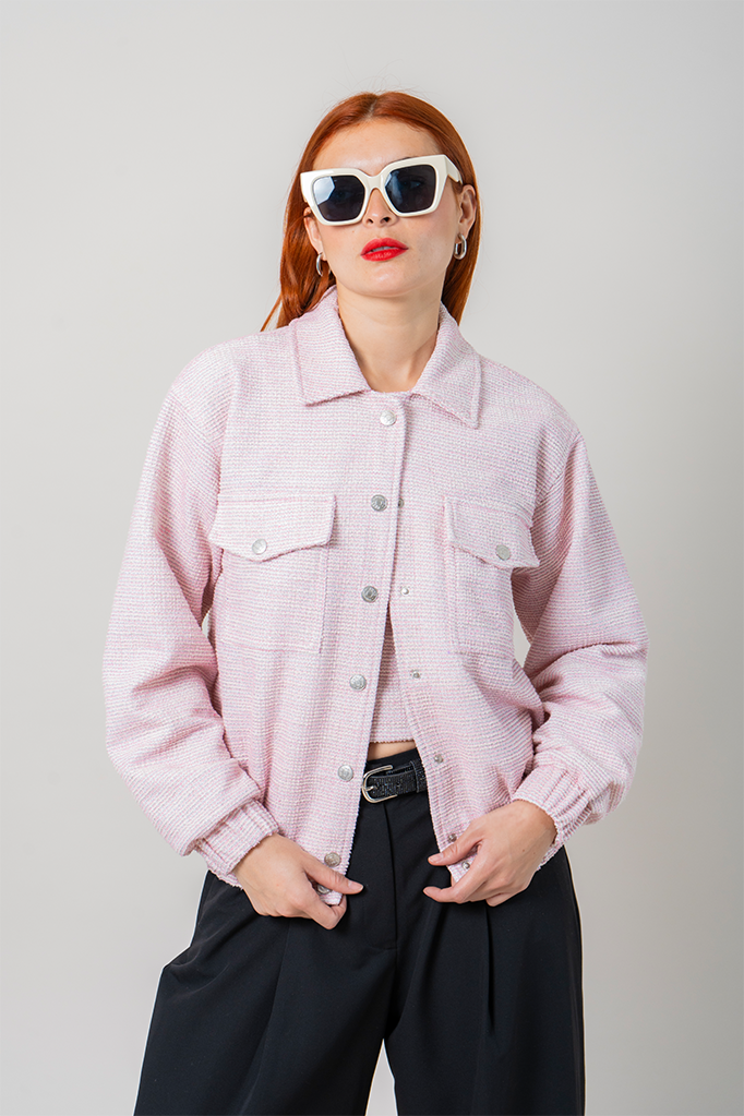 BH CHAQUETA BOMBER TWEED 8492.