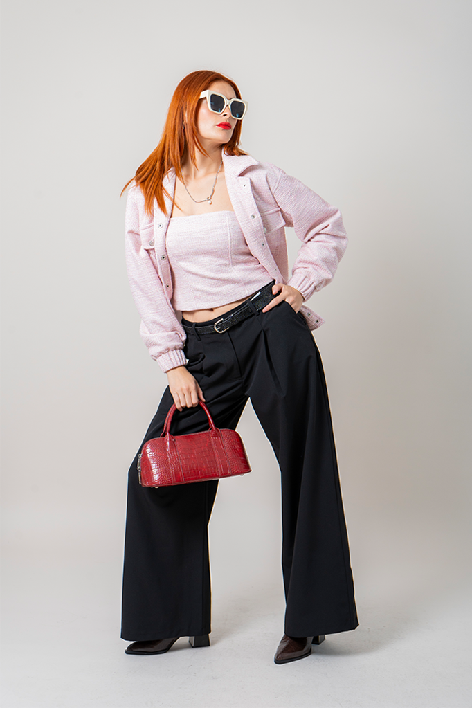 BH CHAQUETA BOMBER TWEED 8492.