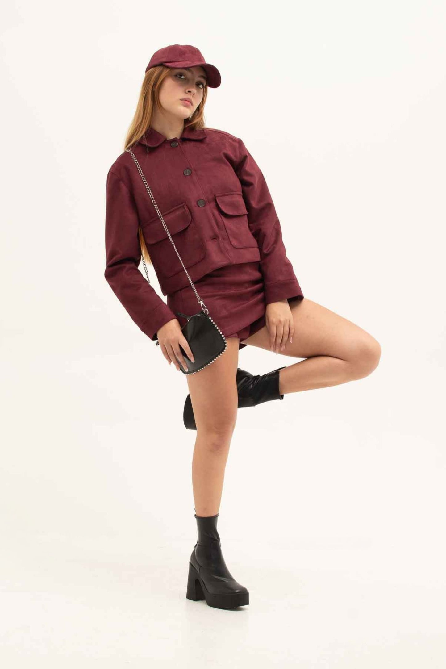 BH CHAQUETA EFECTO GAMUZADO 7470