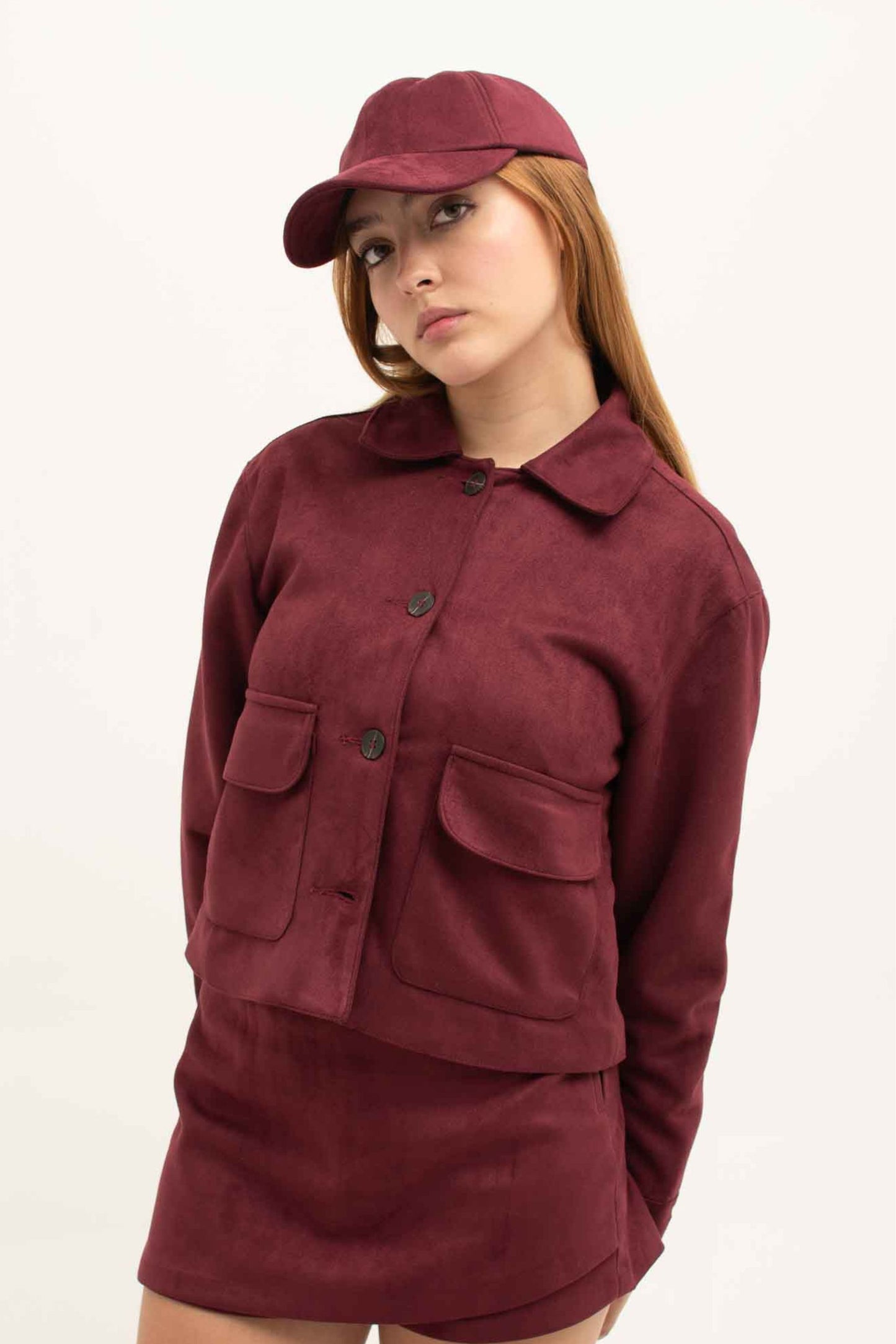 BH CHAQUETA EFECTO GAMUZADO 7470