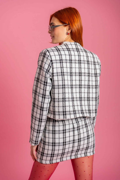 BH CHAQUETA LAZO TWEED 8155