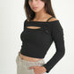 BH CROP TOP HOMBROS DESCUBIERTO 6699