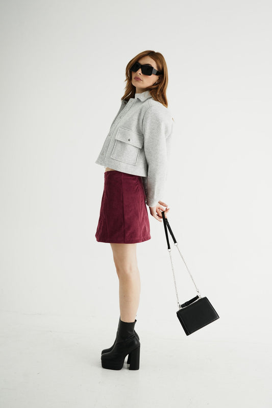 BH FALDA CORTA CORDUROY 7685