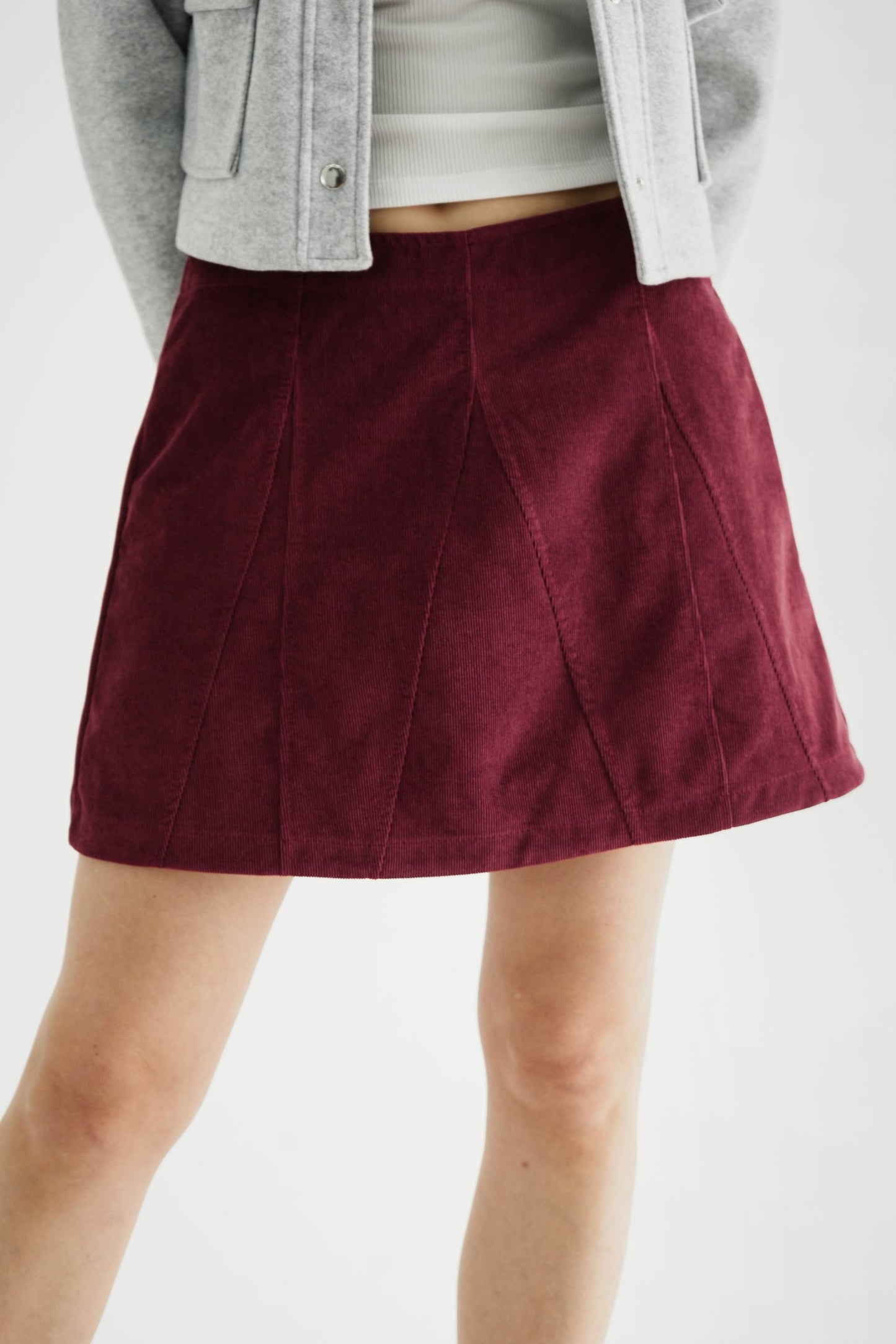 BH FALDA CORTA CORDUROY 7685