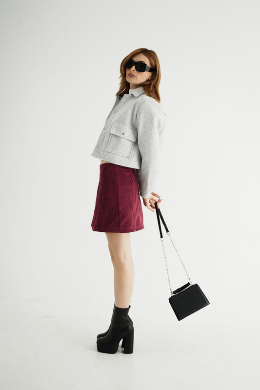 BH FALDA CORTA CORDUROY 7685