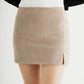 BH FALDA CORTA EFECTO GAMUZADA 7474