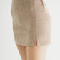 BH FALDA CORTA EFECTO GAMUZADA 7474