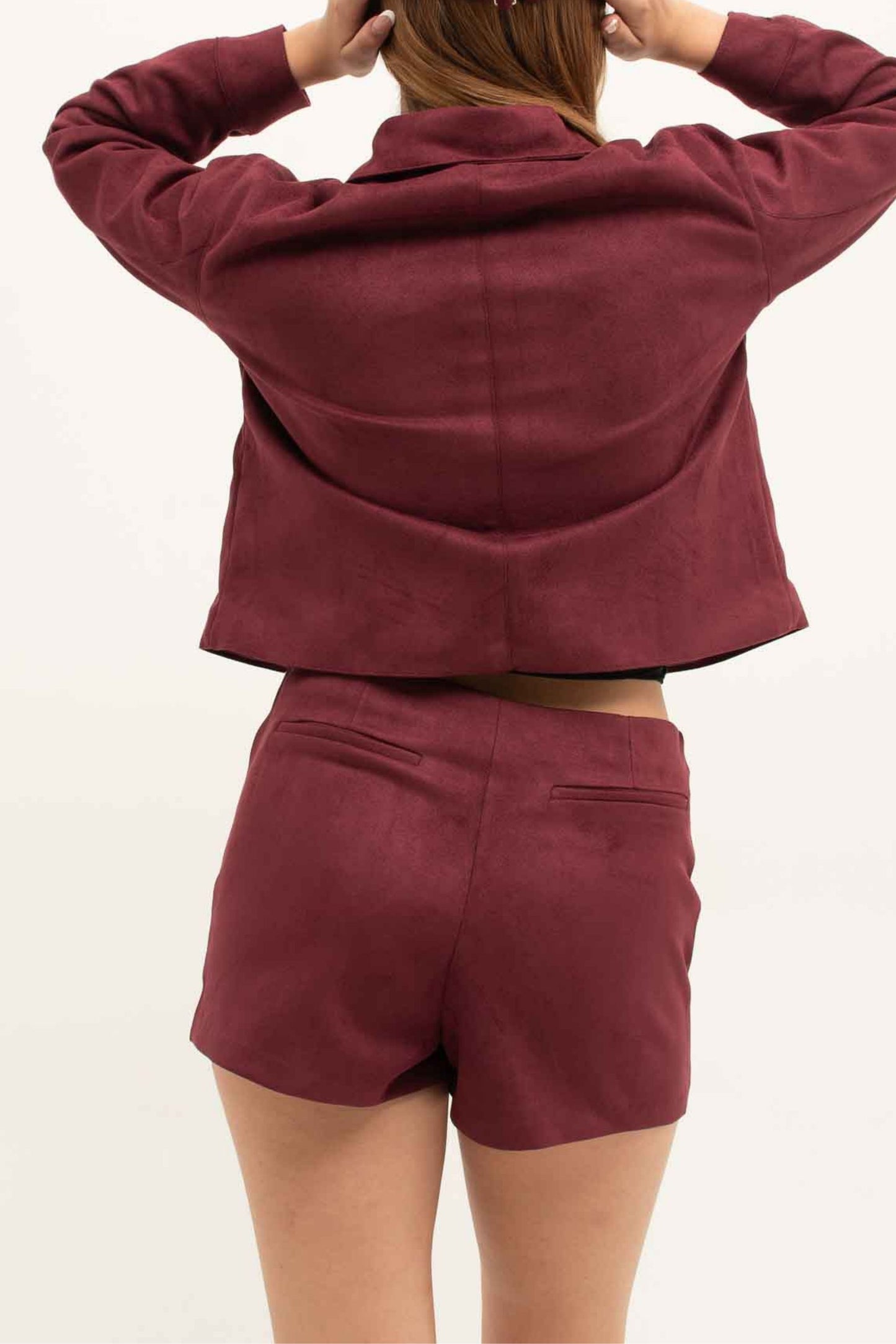 BH FALDA SHORT EFECTO GAMUZA 7656
