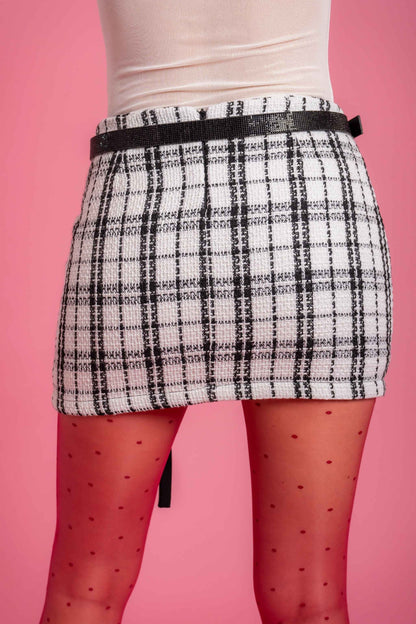 BH FALDA TWEED LAZO 8156