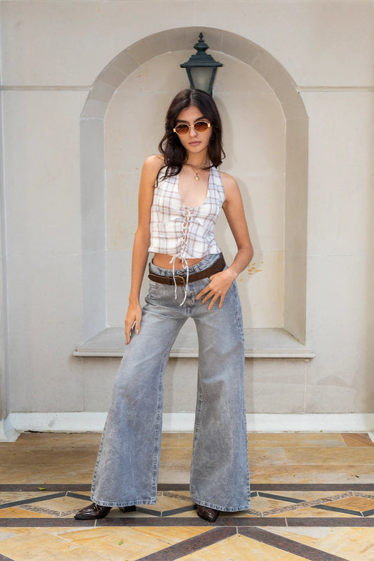 JEANS WIDE LEG R-M 7274.