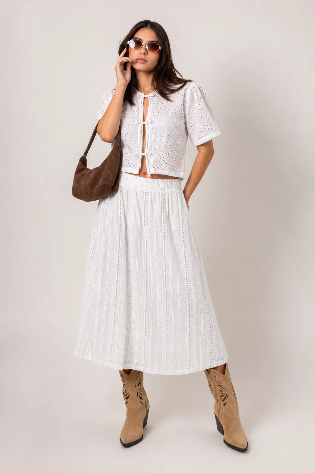 BH MAXI FALDA BORDADA 8419
