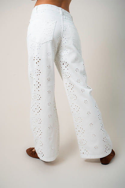 PANTALON BORDADO G-C 8227.