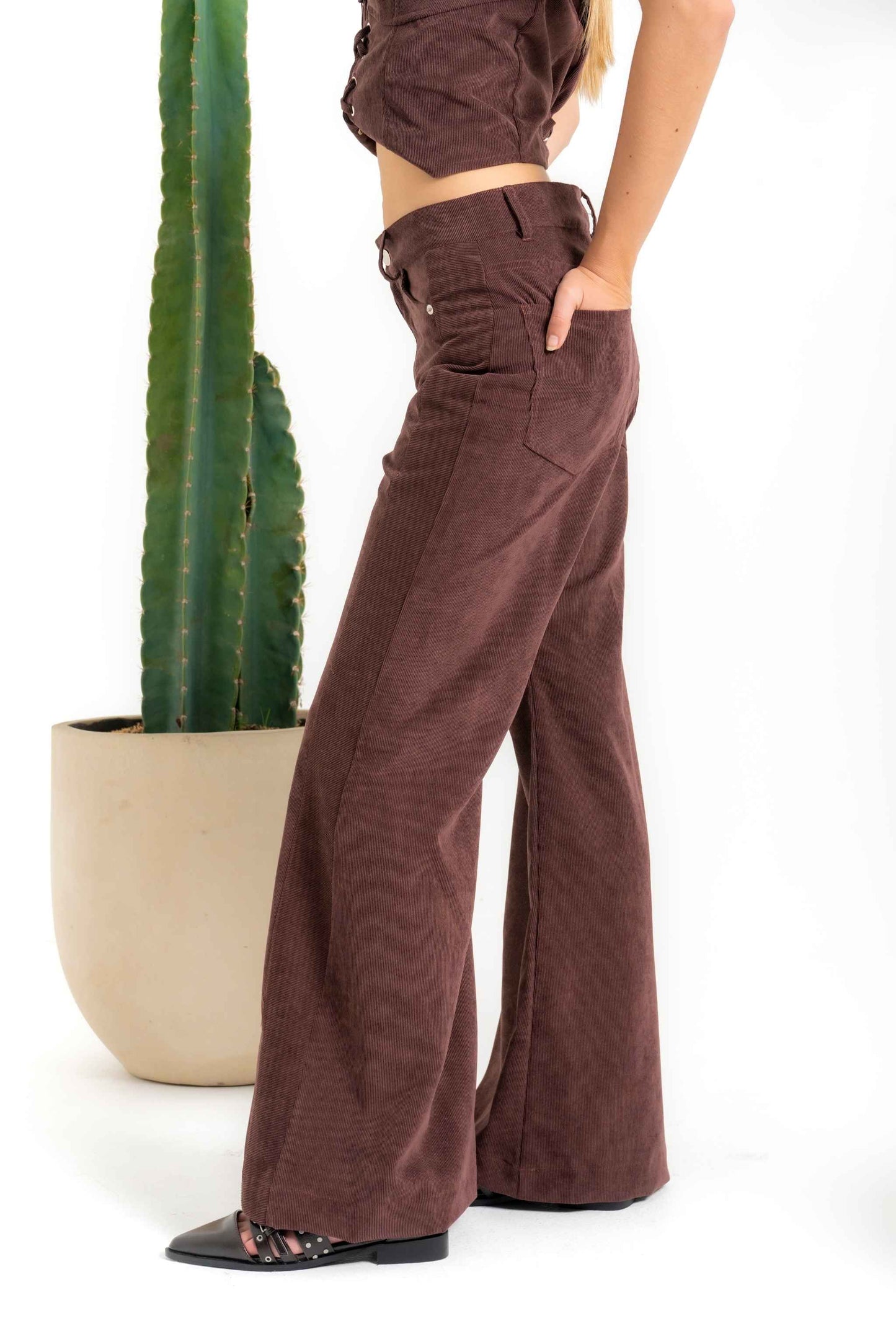 BH PANTALON CAMPANA CORDUROY 7548