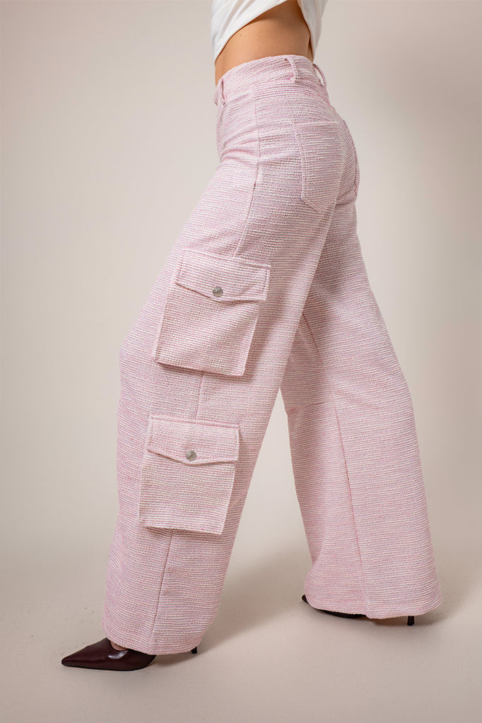 BH PANTALON CARGO TWEED 8745
