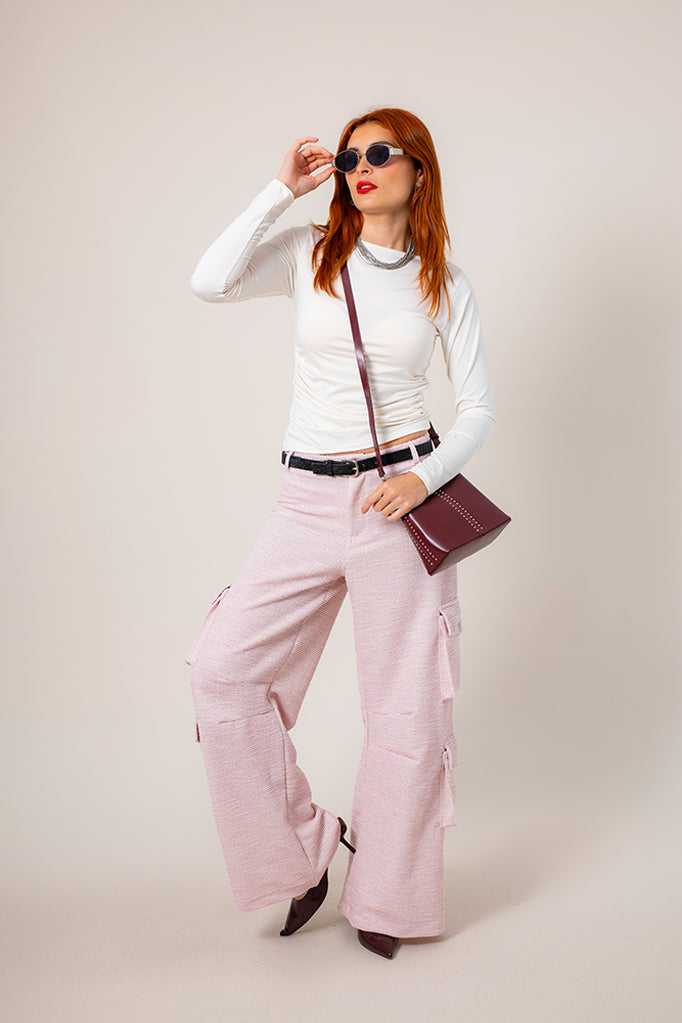 BH PANTALON CARGO TWEED 8745