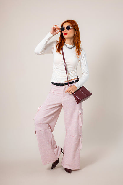 BH PANTALON CARGO TWEED 8745