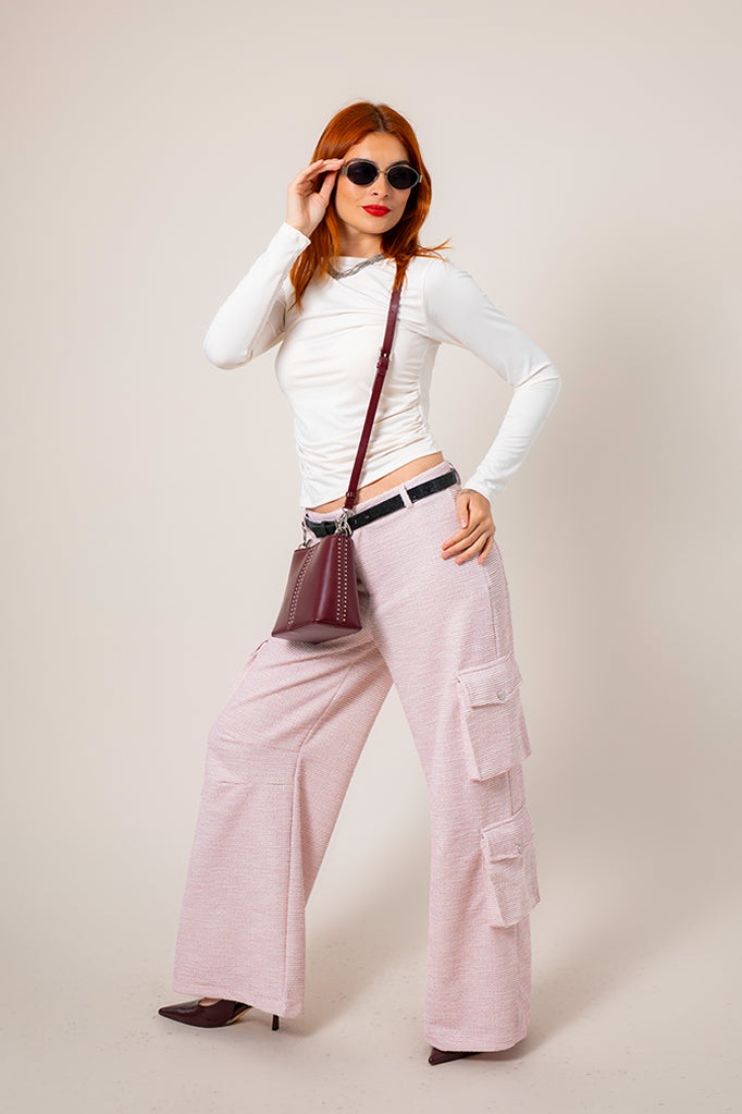 BH PANTALON CARGO TWEED 8745