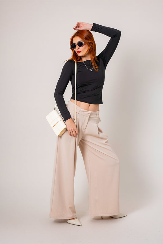BH PANTALON DOBLE PRETINA VESTIR B-F 8372.