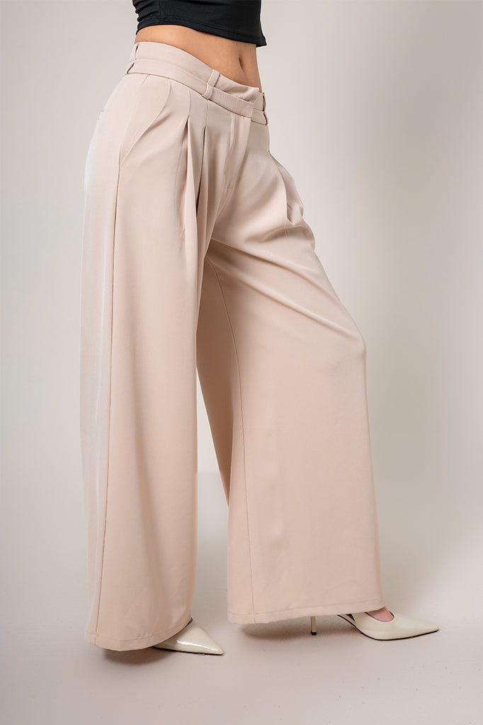 BH PANTALON DOBLE PRETINA VESTIR B-F 8372.