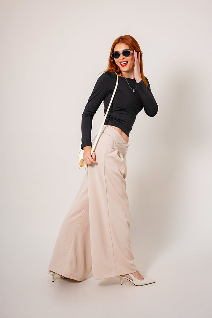 BH PANTALON DOBLE PRETINA VESTIR B-F 8372.